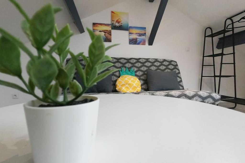 Atypique T1 Duplex - Wifi .Parking .Proche .Gare Διαμέρισμα Σεν-Κεντέν Εξωτερικό φωτογραφία